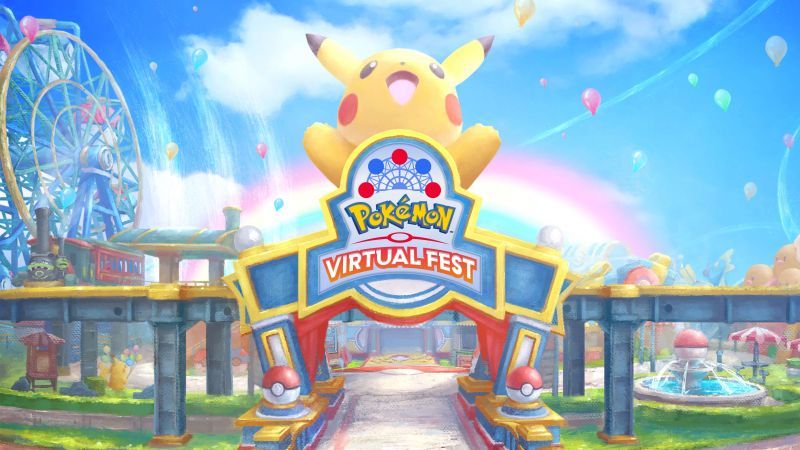công viên giải trí ảo Pokémon Virtual Fest